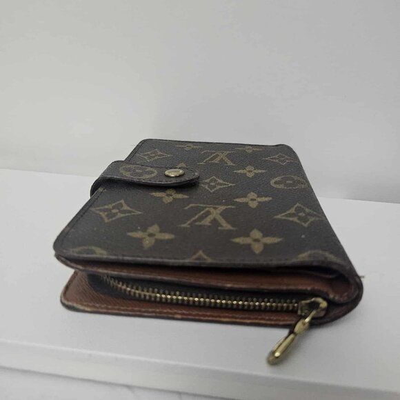 Vintage Louis Vuitton Wallet Organizer Passport Holder Monogram Canvas - Picture 4 of 13